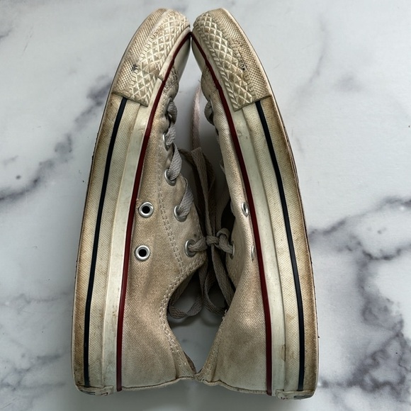 Converse Chuck Taylor All Star Low Optic White Canvas Sneakers W6/M4 - Picture 13 of 14